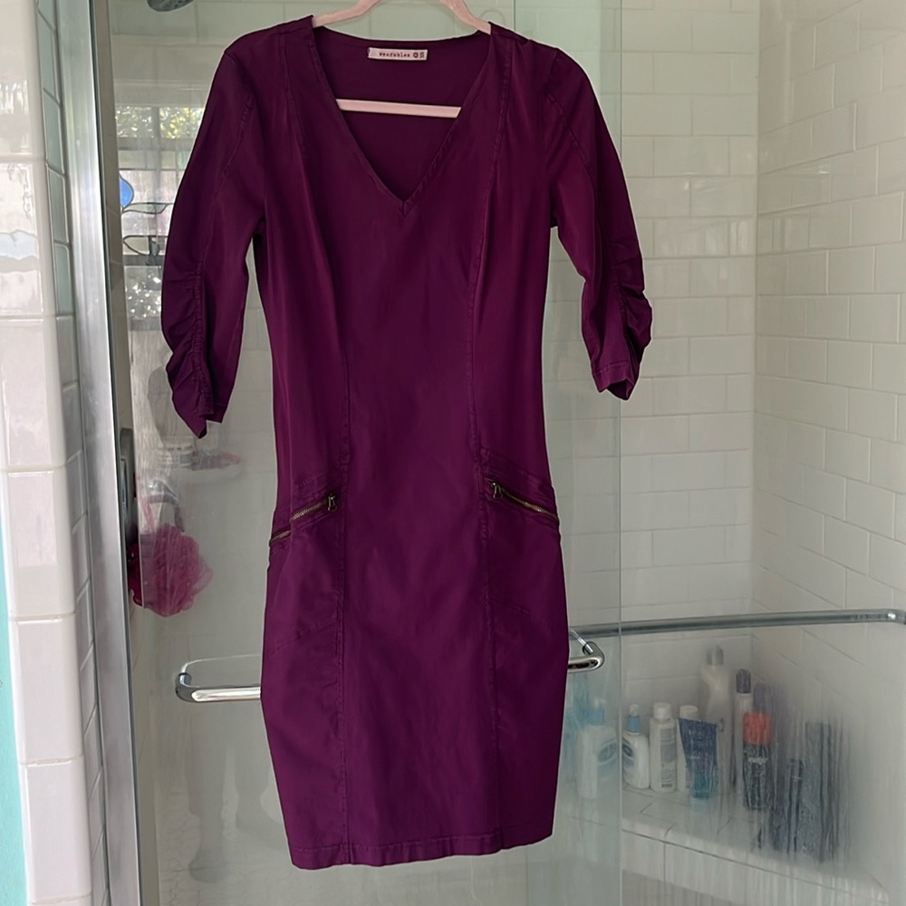 XCVI wearables magenta dress